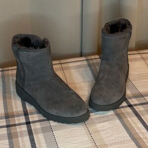 UGG Gray Suede Boots